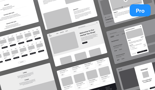 UX/UI Design (Homepage Wireframe)
